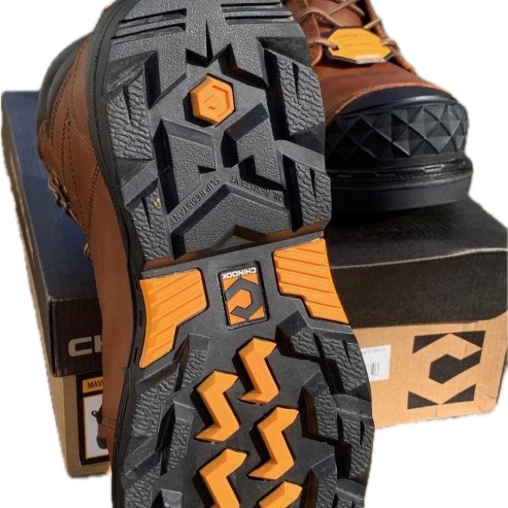 NEW Chinook Composite Toe Work Boots 10M - Picture 4 of 6